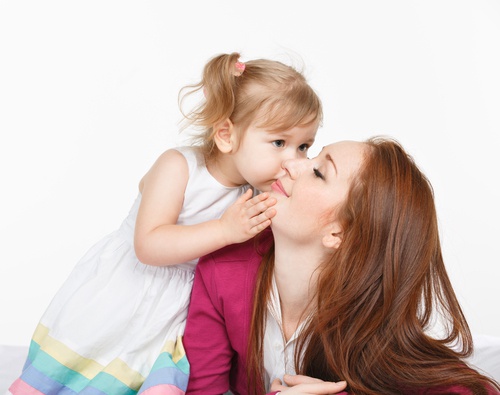 mamma con bambina