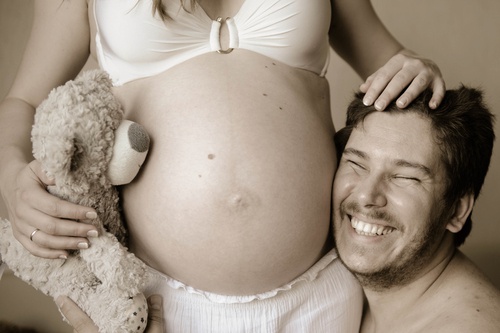 gravidanza con papà giorno del parto