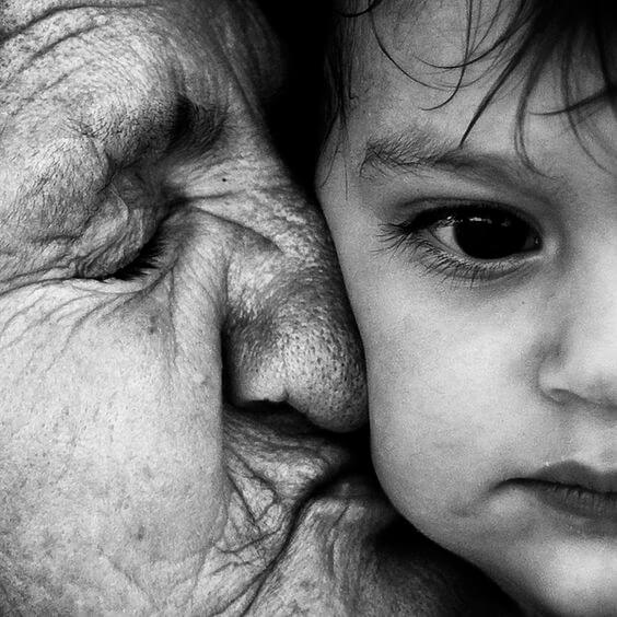 nonna e bimbo