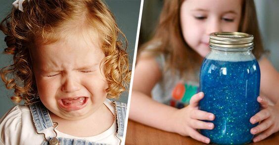 Bambina con il vaso della calma