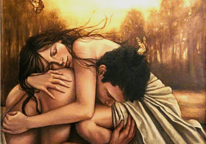 coppia che si abbraccia