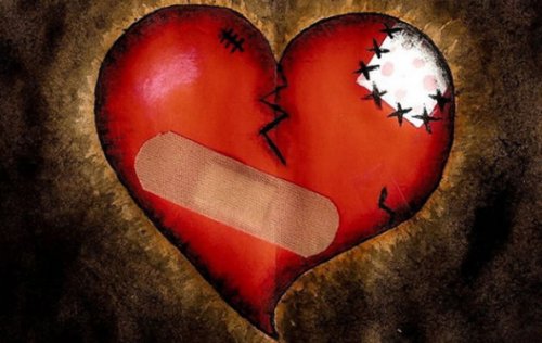 Un cuore ferito.