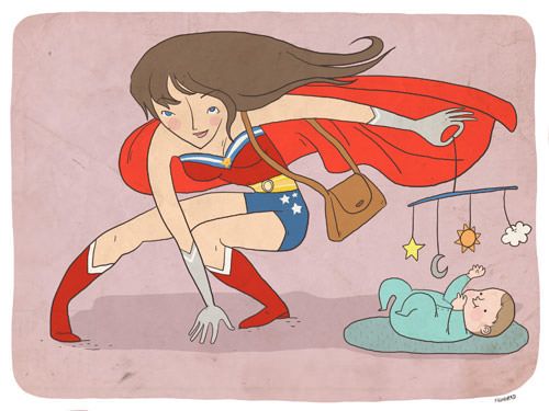 Una supermamma