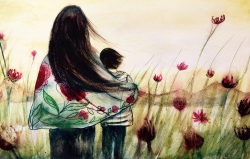 Una mamma completa supera le paure con il figlio.