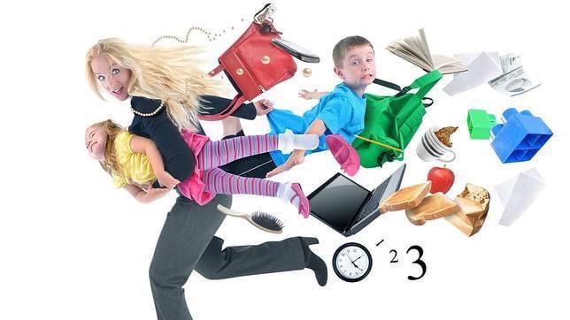 Cattive madri? Indaffarate tra lavoro, casa e bambini.