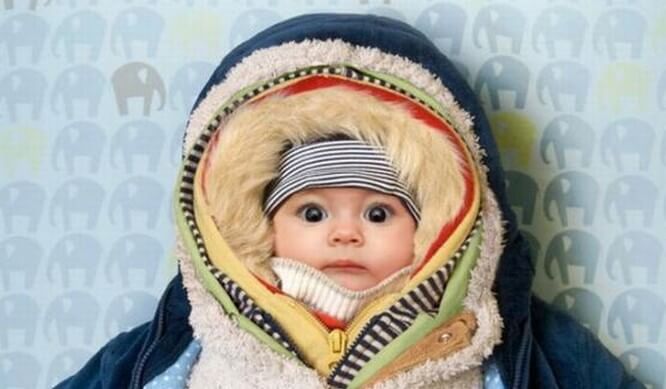 Coprire troppo il bambino è uno degli errori delle neomamme.