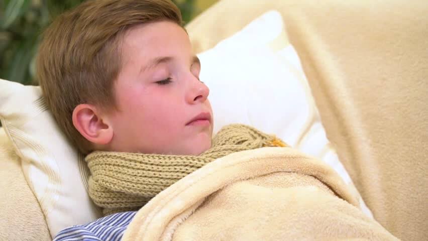 con la febbre stare a riposo