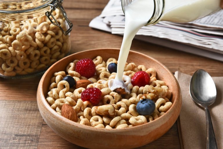 latte e cereali