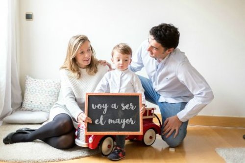 Genitori con il figlio maggiore.
