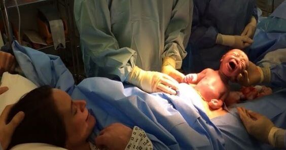 nascita con parto cesareo