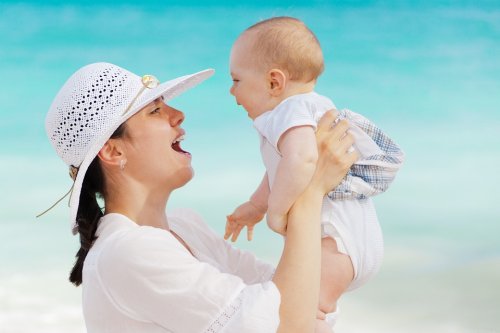 pazienza e felicità in spiaggia