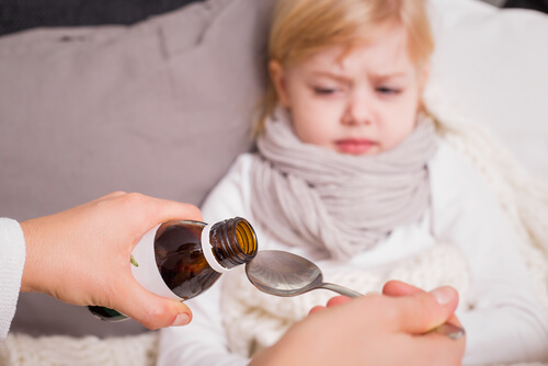 Se il bambino ha i vermi una medicina può farlo guarire.