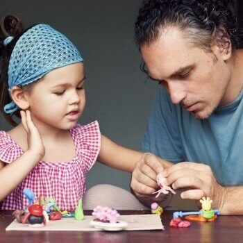 un padre deve insegnare a giocare