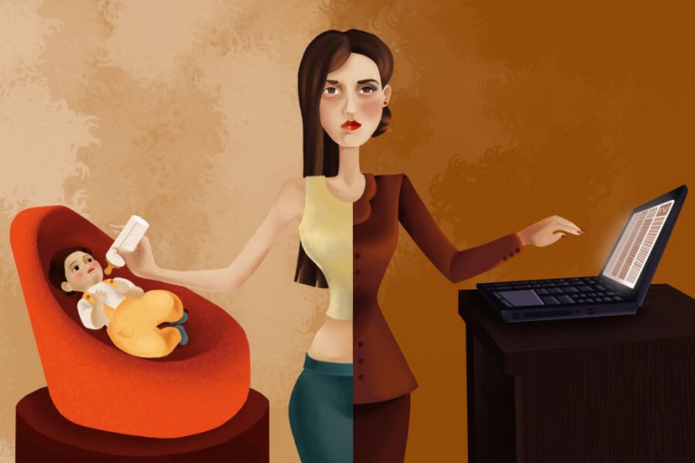 mamme e donne lavoratrici