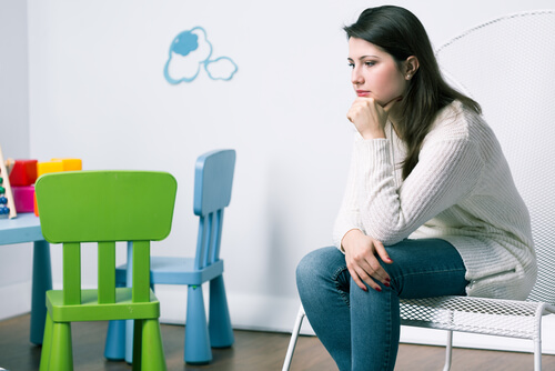 Il timore di non essere una brava madre può portare alla paura di partorire