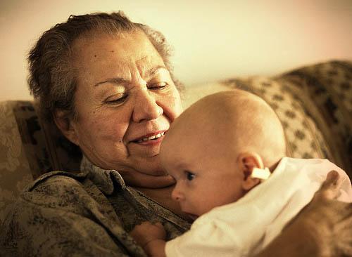 Nonna e nipote