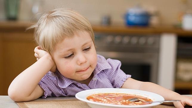 Bambino non vuole mangiare