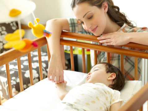 La posizione migliore per far addormentare il vostro bambino