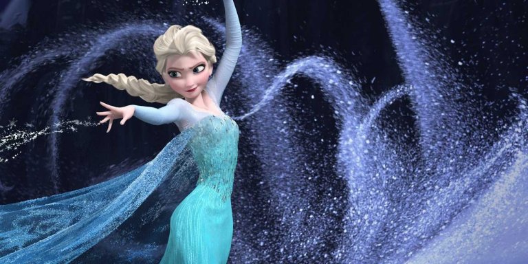 Elsa, una delle due protagoniste di Frozen congela tutto ciò che tocca