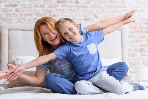 Momenti di gioco con i figli