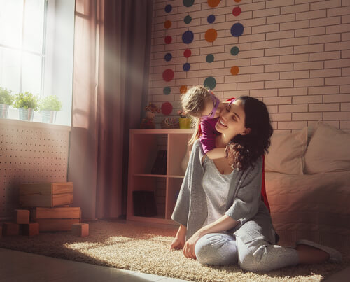 Momenti felici della maternità