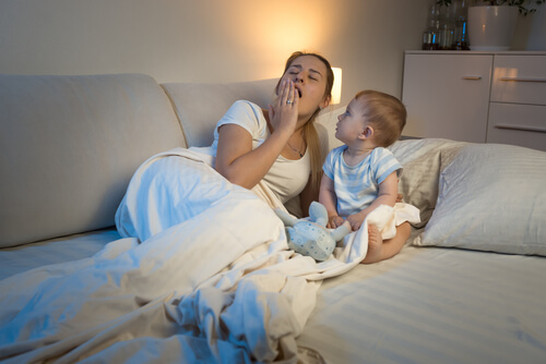 Il mio bebè ha il ciclo del sonno invertito
