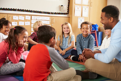 l'aula secondo il metodo Montessori