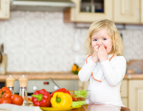 Le neofobia alimentare riguarda un alimento, non un gruppo di alimenti.