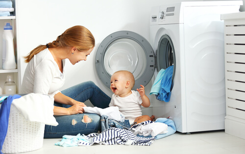 lavare le tutine del bebè