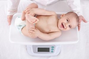 L'aumento di peso del bambino nel primo anno di vita