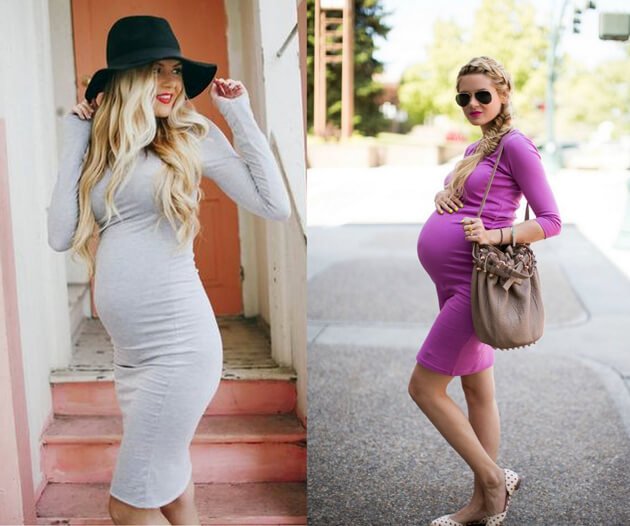 Potete scegliere i vestiti per la maternità che siano comodi e valorizzano la vostra famminilità