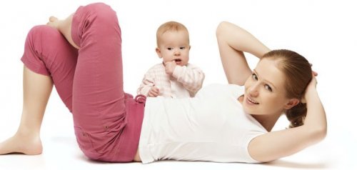 Mamma che si allena