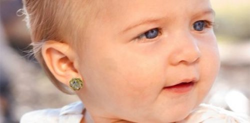 orecchini ai bebè