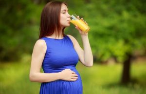 La terapia dei succhi per le donne incinte