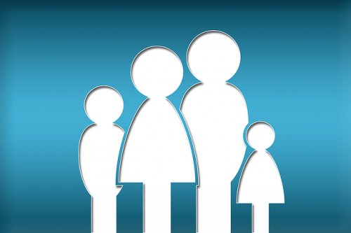disegno di una famiglia