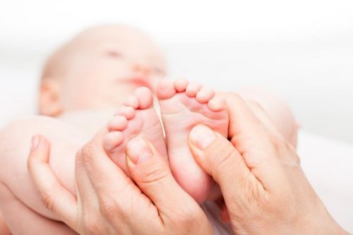Riflessologia per neonati e bambini