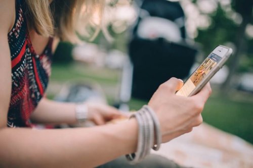 Mamma e smartphone