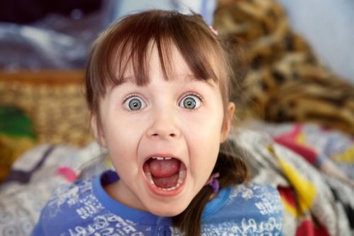 Le paure irrazionali nell'infanzia