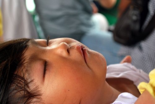 un bambino che dorme