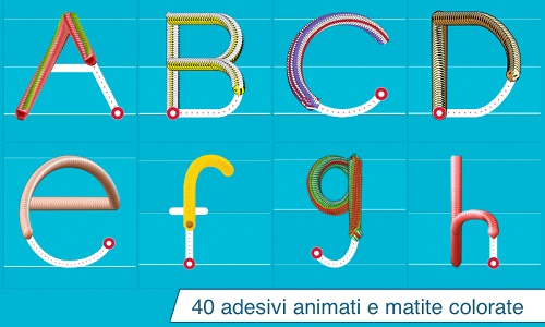 Io scrivo in stampatello, una app per imparare a scrivere