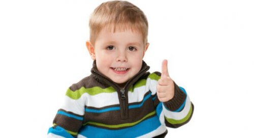 autostima e personalità di un bambino di tre anni