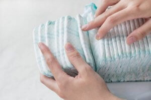 Una moto di pannolini: come si fa?