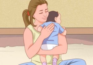 I volontari degli abbracci ai neonati