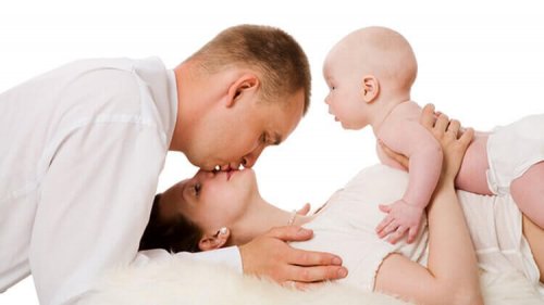 genitori con figlio