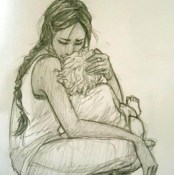 figlio mio, solo tu sai riempire il vuoto che è in me