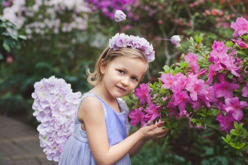 Ghirlande di fiori per bambine per occasioni speciali