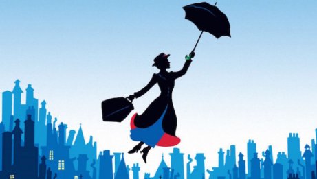 Mary Poppins, uno dei film per bambini basati in libri