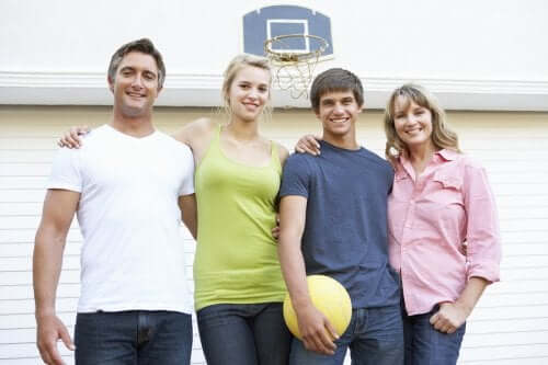 Sport in famiglia pallacanestro