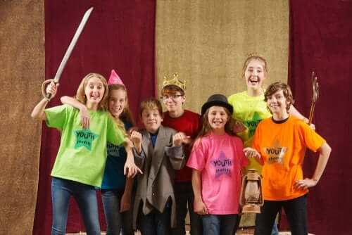 improvvisazione teatrale di una scena statica