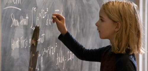 Scena del film Gifted